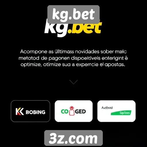 atualização sobre métodos de pagamento no kg.bet
